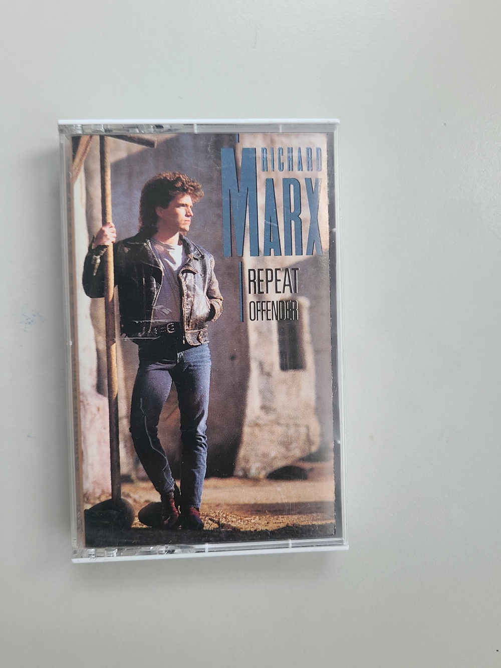 Richard Marx Repeat Offender Cassette 1989 EMI E4-90380 Vintage Pop Rock Tape